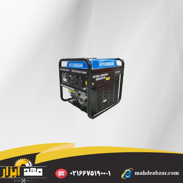 موتور برق HYUNDAI Generator 3/5 kw hg3233