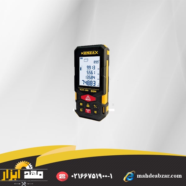 متر لیزری KENZAX laser meter 80 klm-280